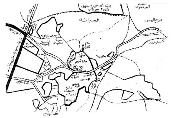 Majdal Yaba Map